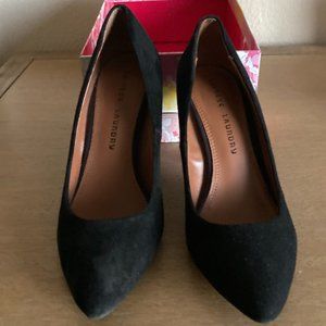 Chinese Laundry Black Suede Heels